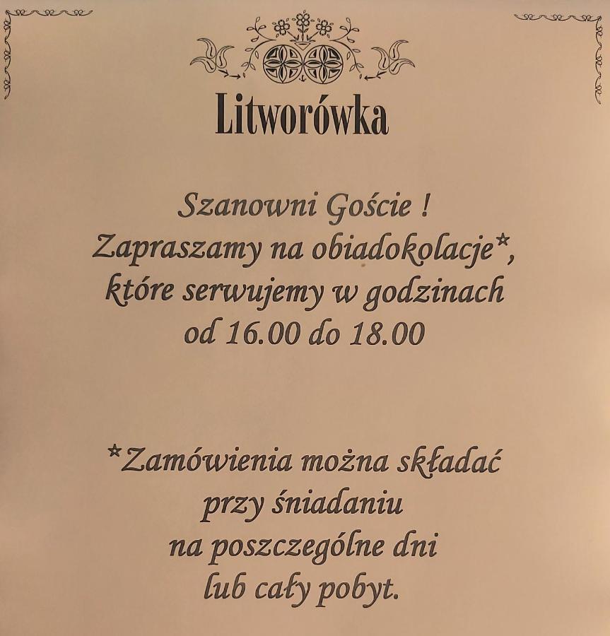 Willa Litworowka Hotel Biały Dunajec Kültér fotó